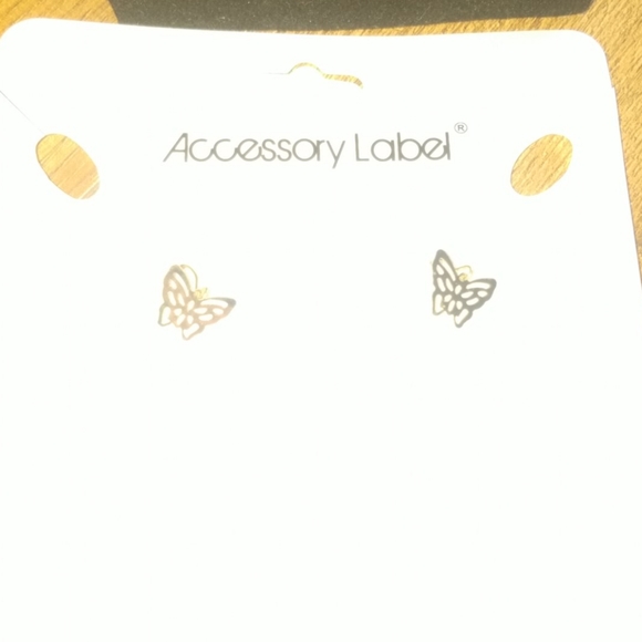 Necklace and earring butterfly set - Picture 2 of 4